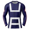 Uniform Compression Shirt Rash Guard front - Anime Gifts Store