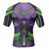 Unit 01 NGE Rashguards Short Sleeve BACK Mockup - Anime Gifts Store