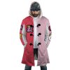 Uta One Piece AOP Hooded Cloak Coat FRONT Mockup - Anime Gifts Store