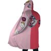 Uta One Piece AOP Hooded Cloak Coat SIDE Mockup - Anime Gifts Store