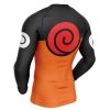 Uzumaki Shipuuden Naruto Rashguards Long Sleeve B SIDE Mockup - Anime Gifts Store