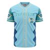 Vaporeon Pokemon AOP Baseball Jersey AOP Baseball Jersey FRONT Mockup - Anime Gifts Store