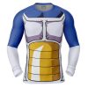 Vegeta Compression Shirt Rash Guard front 1 - Anime Gifts Store