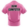 Vegeta Dum Cumpster Pink Dragon Ball Z Short Sleeve Hawaiian Shirt BACK Mockup - Anime Gifts Store