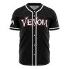 Venom Marvel AOP Baseball Jersey FRONT Mockup - Anime Gifts Store