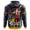 Vibing FLCL AOP Hoodie 3D BACK Mockup - Anime Gifts Store