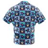 Video Game Mega Man Short Sleeve Hawaiian Shirt BACK Mockup - Anime Gifts Store