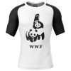 WWF Short Sleeve Rash Guard front - Anime Gifts Store