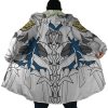 White Dragon Emperors Armor H DxD AOP Hooded Cloak Coat NO HOOD Mockup - Anime Gifts Store