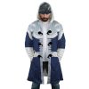 White Lotus Avatar AOP Hooded Cloak Coat FRONT Mockup - Anime Gifts Store