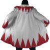 White Mage Final Fantasy AOP Hooded Cloak Coat NO HOOD Mockup - Anime Gifts Store