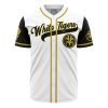 White Tigers White PR AOP Baseball Jersey AOP Baseball Jersey FRONT Mockup - Anime Gifts Store