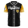 Whore Island Ocelots V2 Archer AOP Baseball Jersey AOP Baseball Jersey FRONT Mockup - Anime Gifts Store