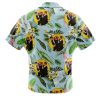 Will Smith Slap Meme Short Sleeve Hawaiian Shirt BACK Mockup - Anime Gifts Store