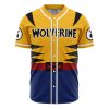 Wolverine Marvel AOP Baseball Jersey FRONT Mockup 1 - Anime Gifts Store