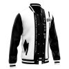 Yamamoto Zaraki Bleach Varsity Jacket F LEFT Mockup - Anime Gifts Store