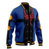 Yusei Fudo Yugioh Varsity Jacket F LEFT Mockup - Anime Gifts Store