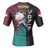 Zoroark Attack P Rashguards Short Sleeve BACK Mockup - Anime Gifts Store