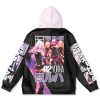 a2 Flat Hoodie back - Anime Gifts Store