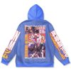 aerial Flat Hoodie back - Anime Gifts Store