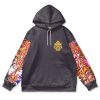 ainz Flat Hoodie front - Anime Gifts Store