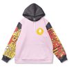 ampharos Flat Hoodie front - Anime Gifts Store