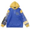 aqua Flat Hoodie front 1 - Anime Gifts Store