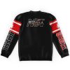 armored Flat Sweatshirt back - Anime Gifts Store