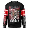 armored Sweatshirt Front - Anime Gifts Store