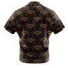 badge Button Up Hawaiian Shirt back - Anime Gifts Store