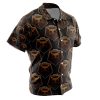 badge Button Up Hawaiian Shirt side - Anime Gifts Store