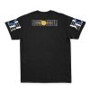 black Streetwear T Shirt Back - Anime Gifts Store