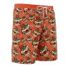 bowser Hawaiian Swim Trunks Board Shorts side Knot - Anime Gifts Store