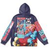 buggy Flat Hoodie back - Anime Gifts Store