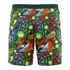 bugtype Hawaiian Swim Trunks Board Shorts back - Anime Gifts Store