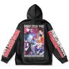 bungo Flat Hoodie back - Anime Gifts Store