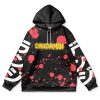 chainsawman Flat Hoodie front - Anime Gifts Store