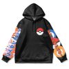 charizard Flat Hoodie front - Anime Gifts Store