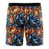 charizard Hawaiian Swim Trunks Board Shorts back - Anime Gifts Store