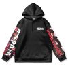 chuuya Flat Hoodie front - Anime Gifts Store