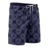 circle Hawaiian Swim Trunks Board Shorts side Knot - Anime Gifts Store