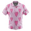 corazon Button Up Hawaiian Shirt front new - Anime Gifts Store