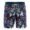 dark Hawaiian Swim Trunks Board Shorts Knot - Anime Gifts Store