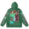 deku Flat Hoodie back - Anime Gifts Store