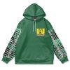 deku Flat Hoodie front - Anime Gifts Store