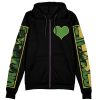 dio Zip Hoodie Front Mockup - Anime Gifts Store