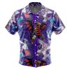 dragon Button Up Hawaiian Shirt front - Anime Gifts Store