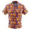 dragonballs Button Up Hawaiian Shirt front new - Anime Gifts Store