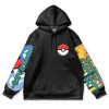 dragonite Flat Hoodie front - Anime Gifts Store