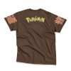 eevee Streetwear T Shirt Back wrinkly 1 - Anime Gifts Store